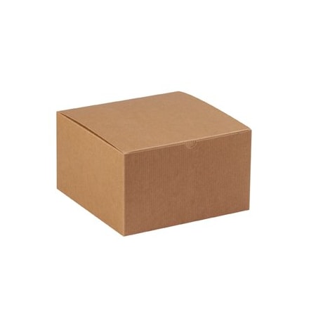 Bsc Preferred 10 x 10 x 6'' Kraft Gift Boxes, 50PK GB101K